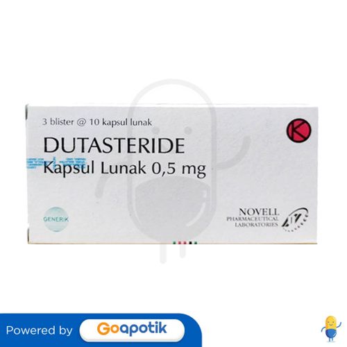 DUTASTERIDE NOVELL 0.5 MG BOX 30 KAPSUL