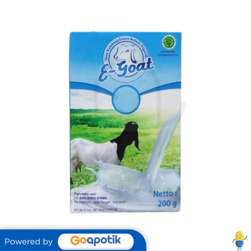 E-GOAT SUSU KAMBING BUBUK RASA ORIGINAL BOX 200 GRAM