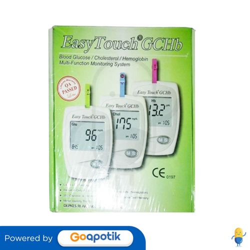 EASY TOUCH GLUCOSE CHOLESTEROL HAEMOGLOBIN METERED