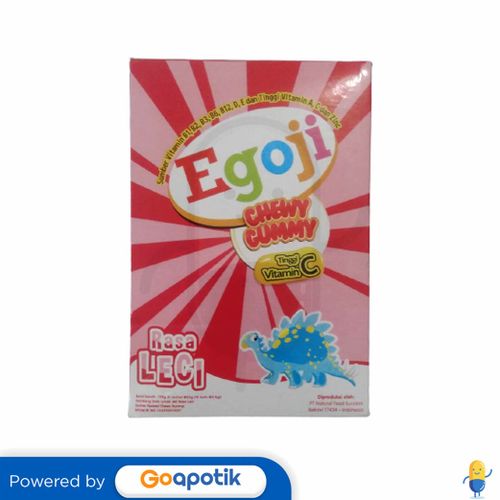 EGOJI CHEWY GUMMY RASA LECI 10 GUMMY BOX 5 SACHET