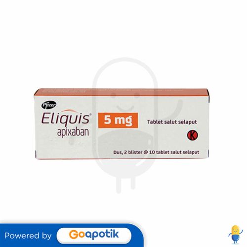 ELIQUIS 5 MG BOX 20 TABLET