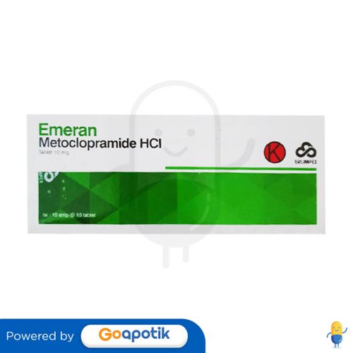 EMERAN 10 MG BOX 100 TABLET