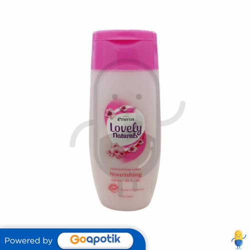 EMERON LOVELY NATURALS HAND BODY LOTION NOURISHING SAKURA 100 ML BOTOL