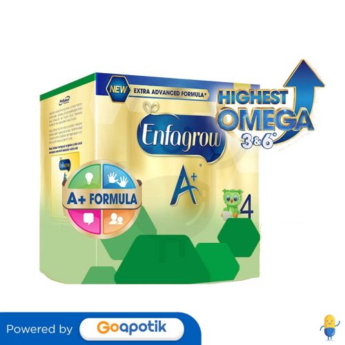 ENFAGROW A+ 4 USIA 3-12 TAHUN RASA VANILA 2400 GRAM BOX