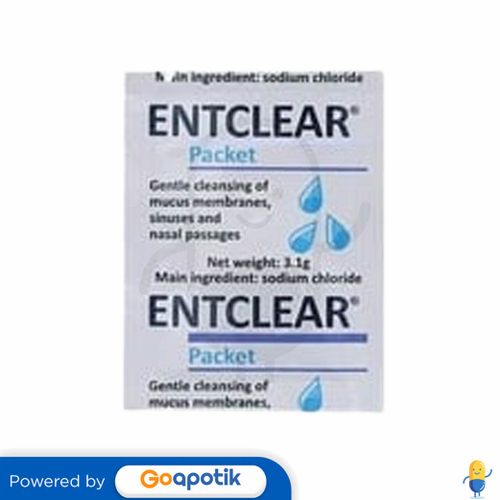 ENTCLEAR PACKETS 3.1 GRAM SACHET