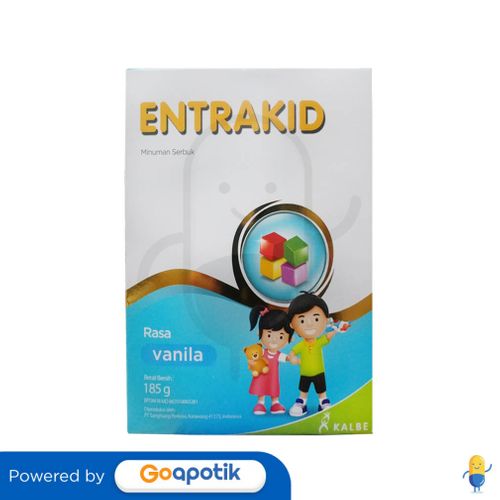 ENTRAKID RASA VANILA 185 GRAM BOX