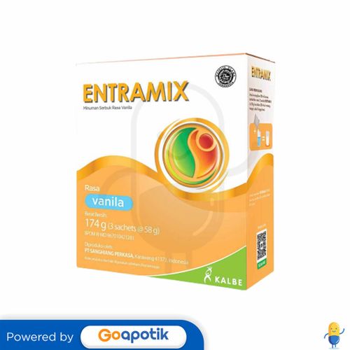 ENTRAMIX SUSU RASA VANILA 174 GRAM BOX