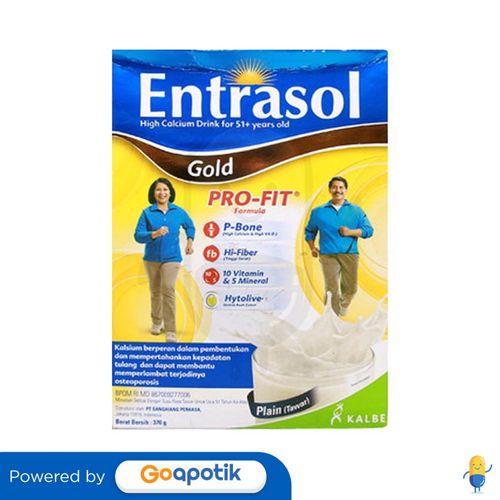 ENTRASOL GOLD PLAIN BOX 370 GRAM