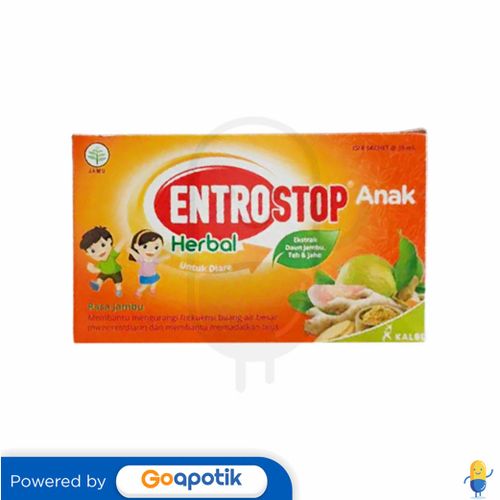 ENTROSTOP HERBAL ANAK CAIR 10 ML BOX 6 SACHET