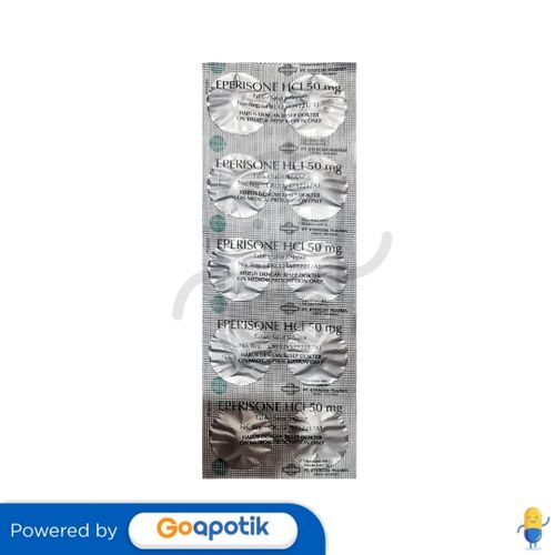 EPERISONE HCL ETERCON 50 MG STRIP 10 TABLET