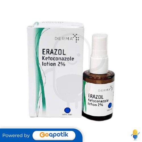 ERAZOL 2% LOTION ISI 30 ML BOTOL