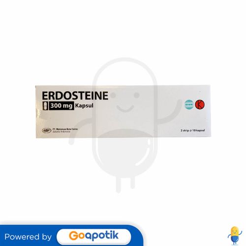 ERDOSTEINE MAHAKAM 300 MG BOX 20 KAPSUL