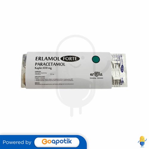 ERLAMOL FORTE 650 MG KAPLET