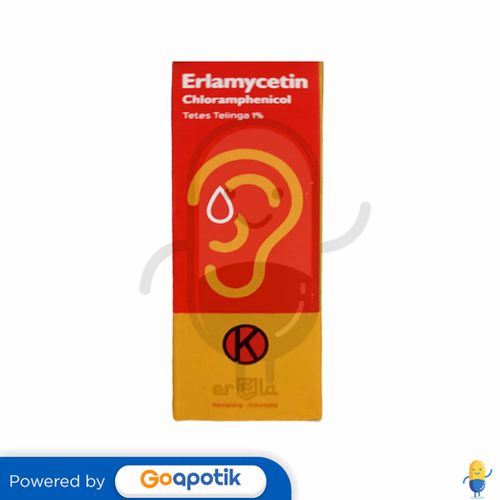 ERLAMYCETIN TETES TELINGA 10 ML