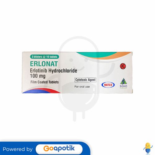 ERLONAT 100 MG BOX 30 TABLET