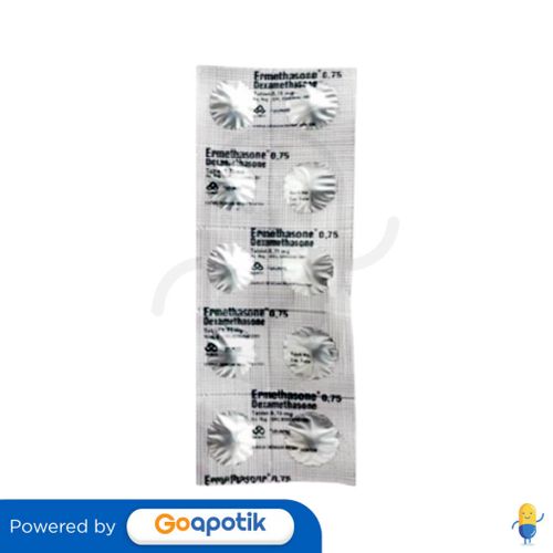 ERMETHASONE 0.75 MG STRIP 10 TABLET