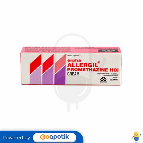 ERPHA ALLERGIL CREAM 5 GRAM TUBE