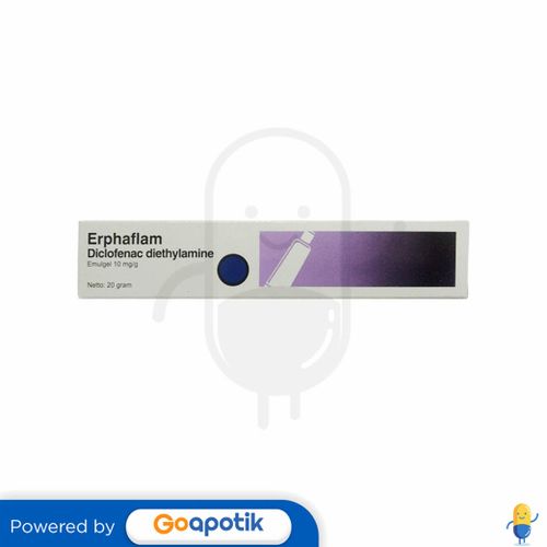 ERPHAFLAM 1% GEL 20 GRAM TUBE