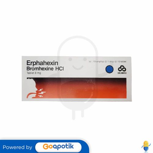 ERPHAHEXIN 8 MG BOX 100 TABLET