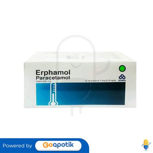 ERPHAMOL 500 MG BOX 100 KAPLET