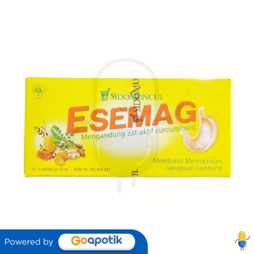 ESEMAG SIDOMUNCUL 10 ML BOX 5 SACHET