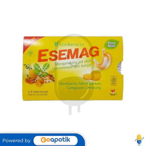 ESEMAG SIDOMUNCUL STRIP 6 TABLET