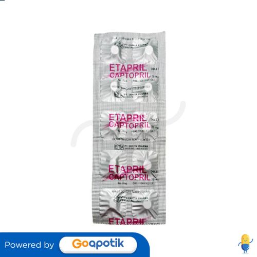 Ulasan Produk ETAPRIL 25 MG TABLET