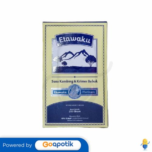 ETAWAKU PLATINUM SUSU KAMBING & KRIMER BUBUK 200 GRAM BOX