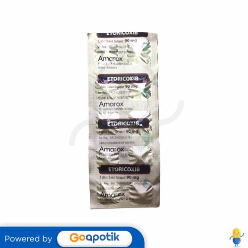 ETORICOXIB AMAROX 90 MG STRIP 10 TABLET