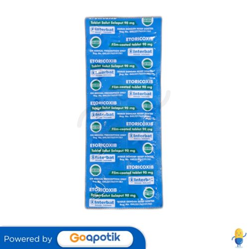 ETORICOXIB INTERBAT 90 MG TABLET