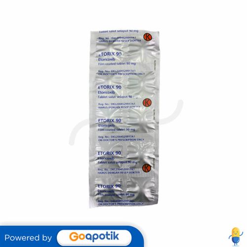 ETORIX 90 MG STRIP 10 TABLET