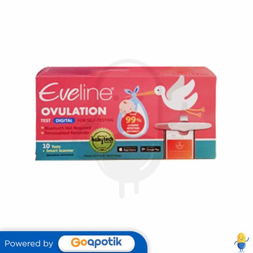 EVELINE OVULATION TEST DIGITAL PACK 10 PCS + 1 PIECE SMART SCANNER