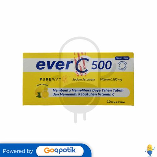 EVER C 500 MG RASA LEMON BOX 20 TABLET