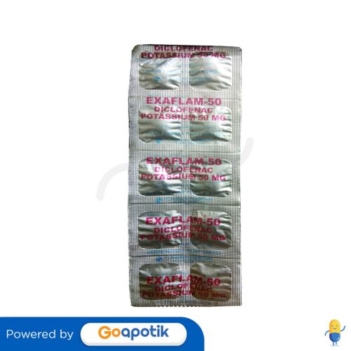 EXAFLAM 50 MG STRIP 10 TABLET