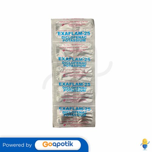 EXAFLAM 25 MG TABLET