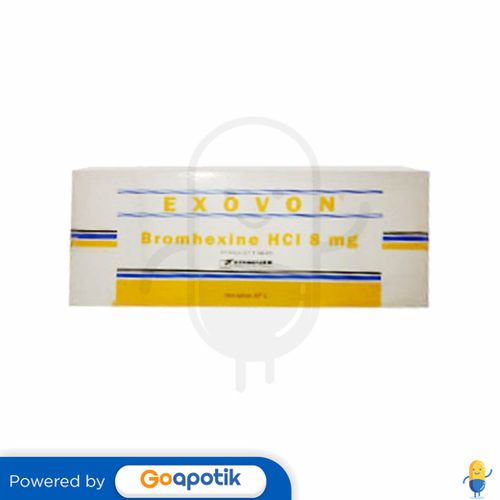 EXOVON 8 MG BOX 100 TABLET