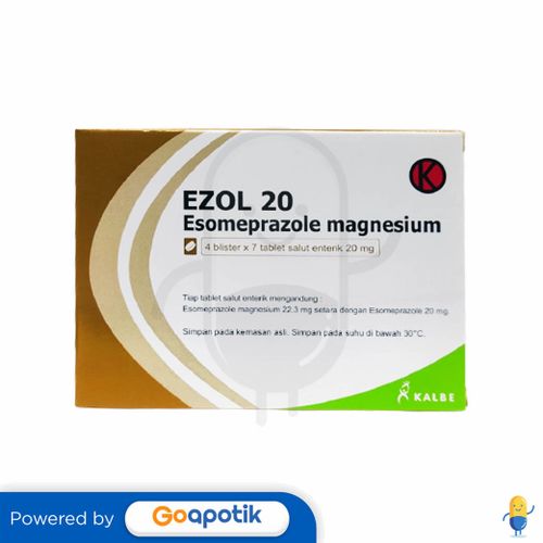 EZOL 20 MG BOX ISI 28 TABLET