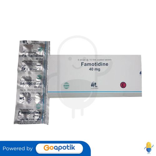 FAMOTIDINE INDOFARMA 40 MG BOX 50 TABLET