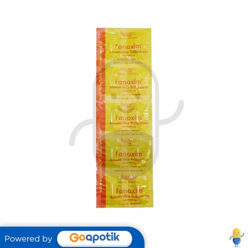 FANOXIM 500 MG STRIP 10 KAPLET