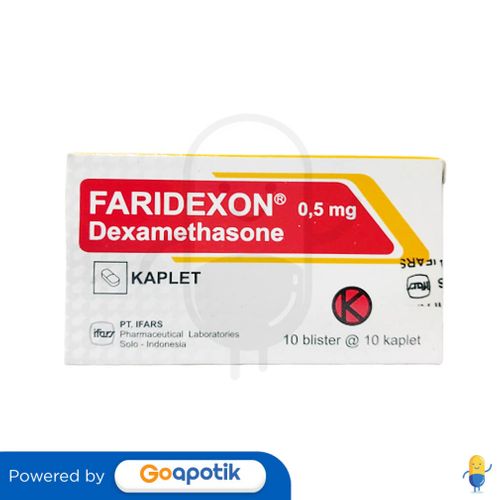 FARIDEXON 0.5 MG BOX 100 KAPLET