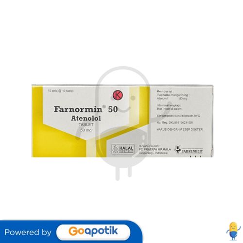 FARNORMIN 50 MG BOX 100 TABLET