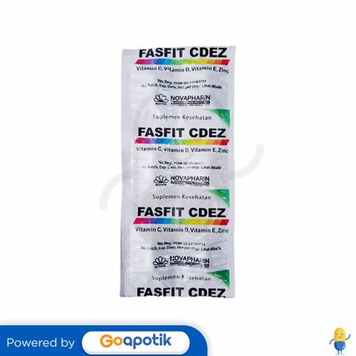 FASFIT CDEZ STRIP 6 KAPSUL