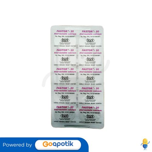 FASTOR 20 MG KAPLET