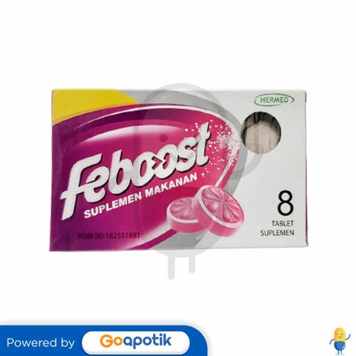 FEBOOST PER BOX ISI 8 TABLET