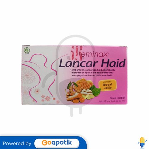 FEMINAX LANCAR HAID 15 ML BOX 12 SACHET