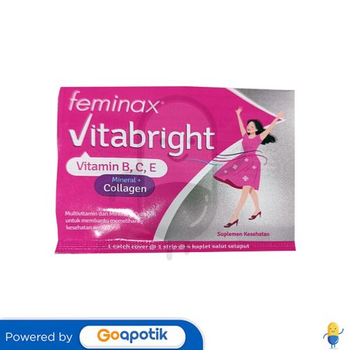 FEMINAX VITABRIGHT STRIP 4 KAPLET