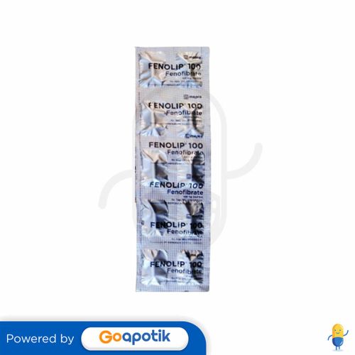 FENOLIP 100 MG STRIP 10 KAPSUL