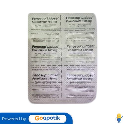 FENOSUP LIDOSE 160 MG KAPSUL