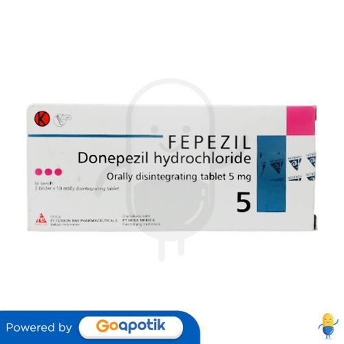 FEPEZIL 5 MG BOX 30 TABLET