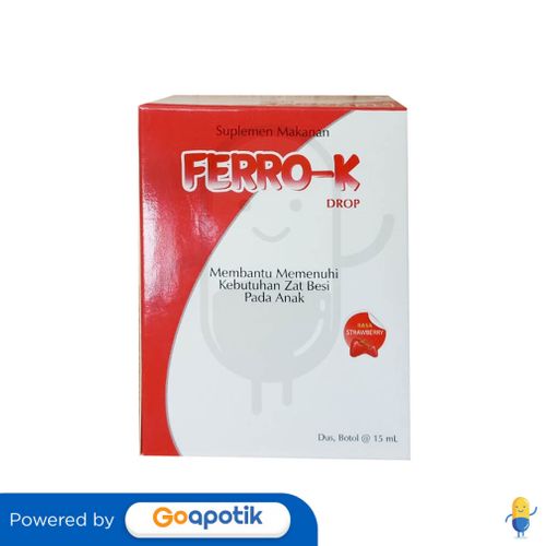 FERRO-K RASA STRAWBERRY DROP 15 ML